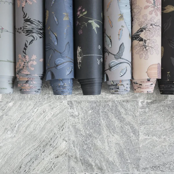 Shop med produktkategori tapeter non-woven med unik mönsterdesign från NORDRÅ Sweden